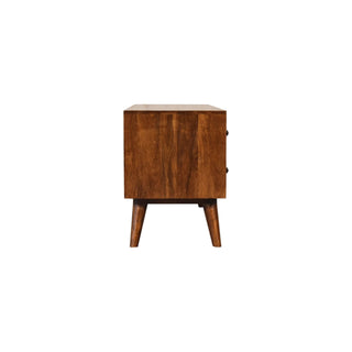 Nordic TV Stand, Chestnut