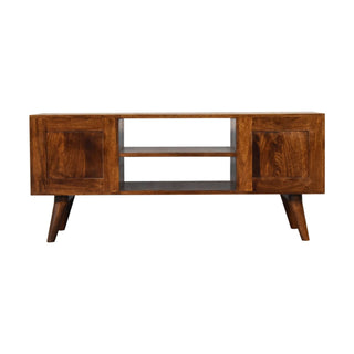 Nordic TV Stand, Chestnut