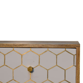Cassia Mango Wood Bedside Table