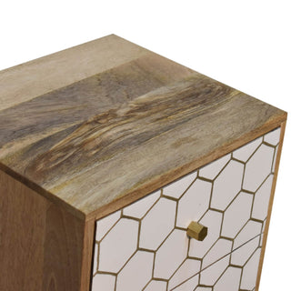 Cassia Mango Wood Bedside Table