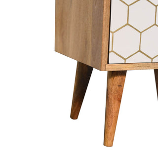 Cassia Mango Wood Bedside Table