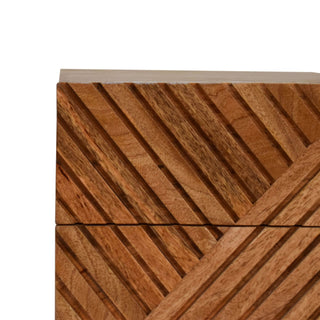 Lille Narrow 2 Drawer Bedside Table