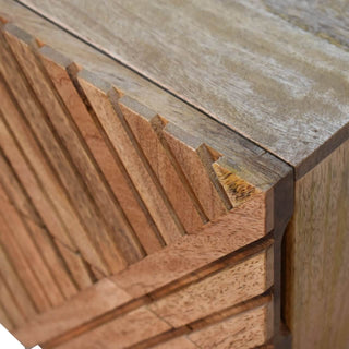 Lille Narrow 2 Drawer Bedside Table