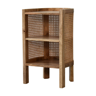 Mango Wood Larissa Narrow Display Bedside Table