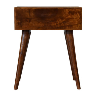 Torun Bedside Table, Chestnut