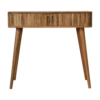 Mokka Console Table, Mango Wood in Oak Finish