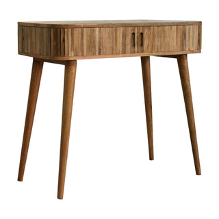 Mokka Console Table, Mango Wood in Oak Finish