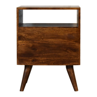 Classic Bedside Table, Chestnut