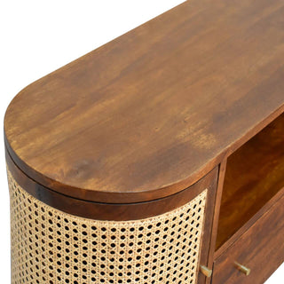 Sofia TV Stand, Chestnut