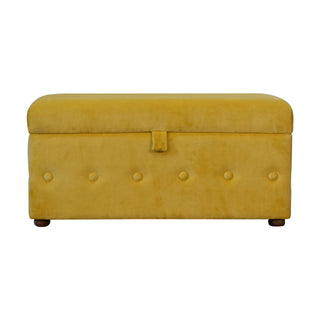 Mustard Blanket Box