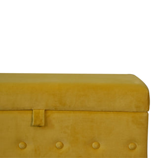 Mustard Blanket Box