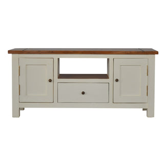 Country Wooden TV Stand with Storage