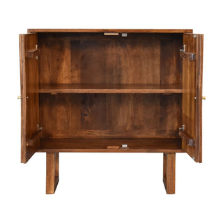 U-Shaped Legs Wooden Cabinet
