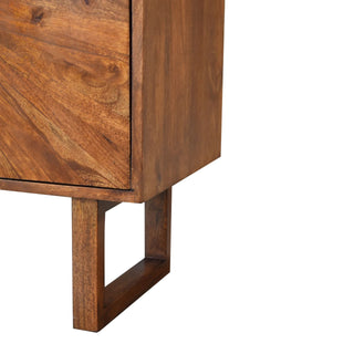 U-Shaped Legs Wooden Cabinet