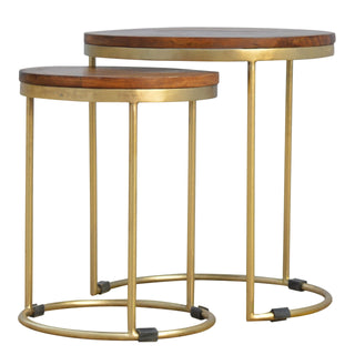 Industrial Nest of Tables, Golden Base