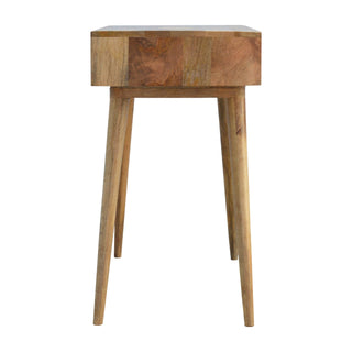 Mango Wood and Bone Inlay 1 Drawer Desk