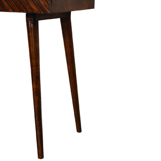 Mango Wood Lille Desk, Chestnut Finish