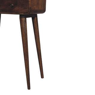 Mango Wood Narrow Console Table, Grey Wash Finish