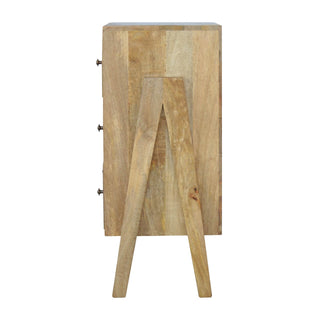 Trestle 3 Drawer Chest