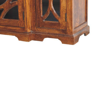 Glazed Carved Sideboard, Chestnut