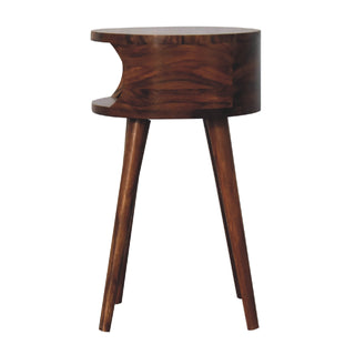 Alina Bedside Table in Honey Finish