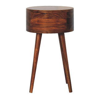Alina Bedside Table in Honey Finish
