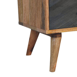 Mango Wood Slade Media Unit with 4 Drawers