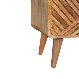 Bouclé Storage Bench