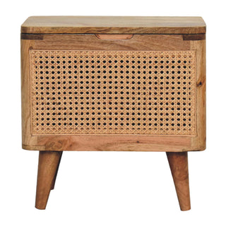 Woven Lid-up Storage Stool