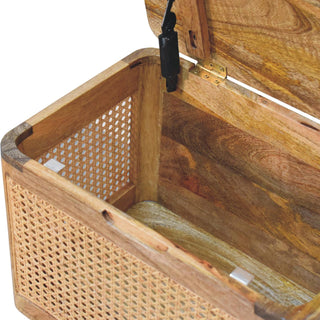 Woven Lid-up Storage Stool