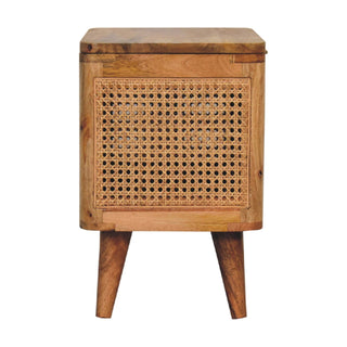 Woven Lid-up Storage Stool