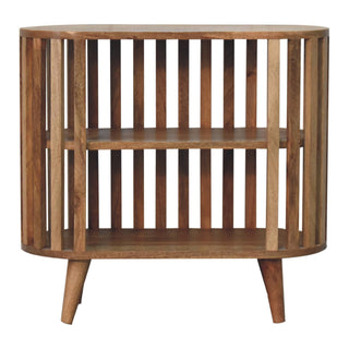Ariella Mango Wood Slatted Cabinet