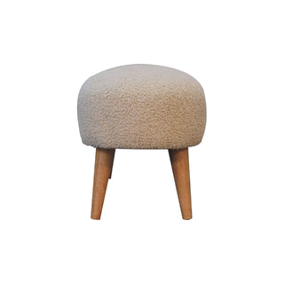 Bouclé Bench