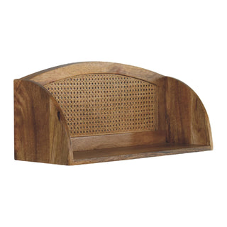 Larissa Wall Mounted Mango Wood Shelf