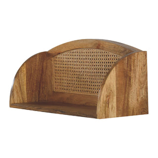 Larissa Wall Mounted Mango Wood Shelf