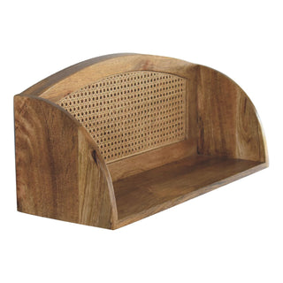 Larissa Wall Mounted Mango Wood Shelf