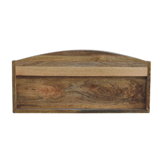 Larissa Wall Mounted Mango Wood Shelf