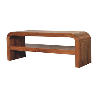 Darcy Tv Stand with Shelf, Chestnut