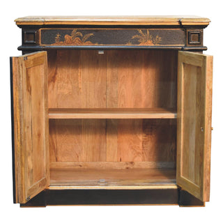 Mango Wood Oriental Design Cabinet