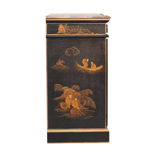 Mango Wood Oriental Design Cabinet