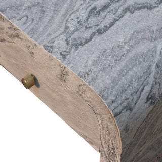 Nouveau TV Stand in Mango Wood with 2 Drawers