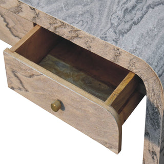 Nouveau TV Stand in Mango Wood with 2 Drawers