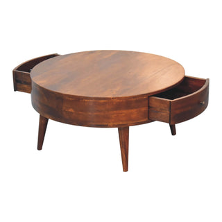 Odyssey Coffee Table, Chestnut
