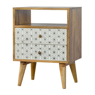 Mango Wood Prima Bedside Table