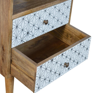 Mango Wood Prima Bedside Table