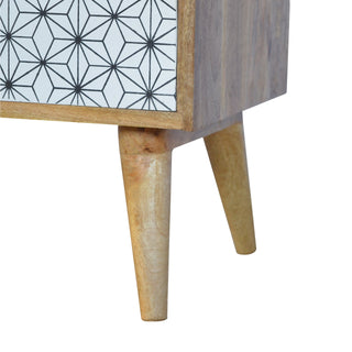 Mango Wood Prima Bedside Table