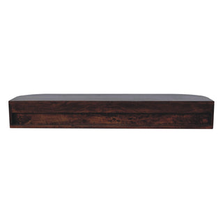 Lunar 2 Drawer Floating Console Table, Mango Wood