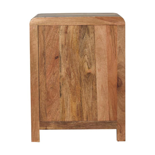 Aspen 3 Drawer Bedside Table, Oak Finish