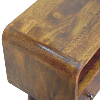 Arto 1 Shelf 1 Drawer Narrow Console Table