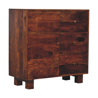 Naya Mango Wood 3 Drawer Sideboard